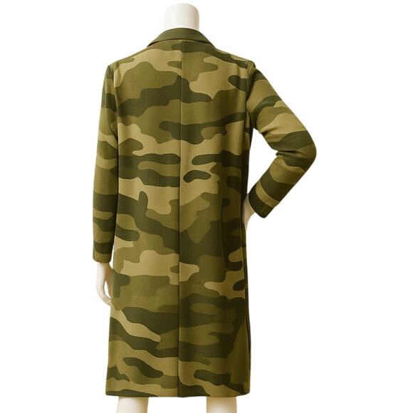 Maeve Anthropologie Collared Camo Cardigan | Size Small - Picture 2 of 5